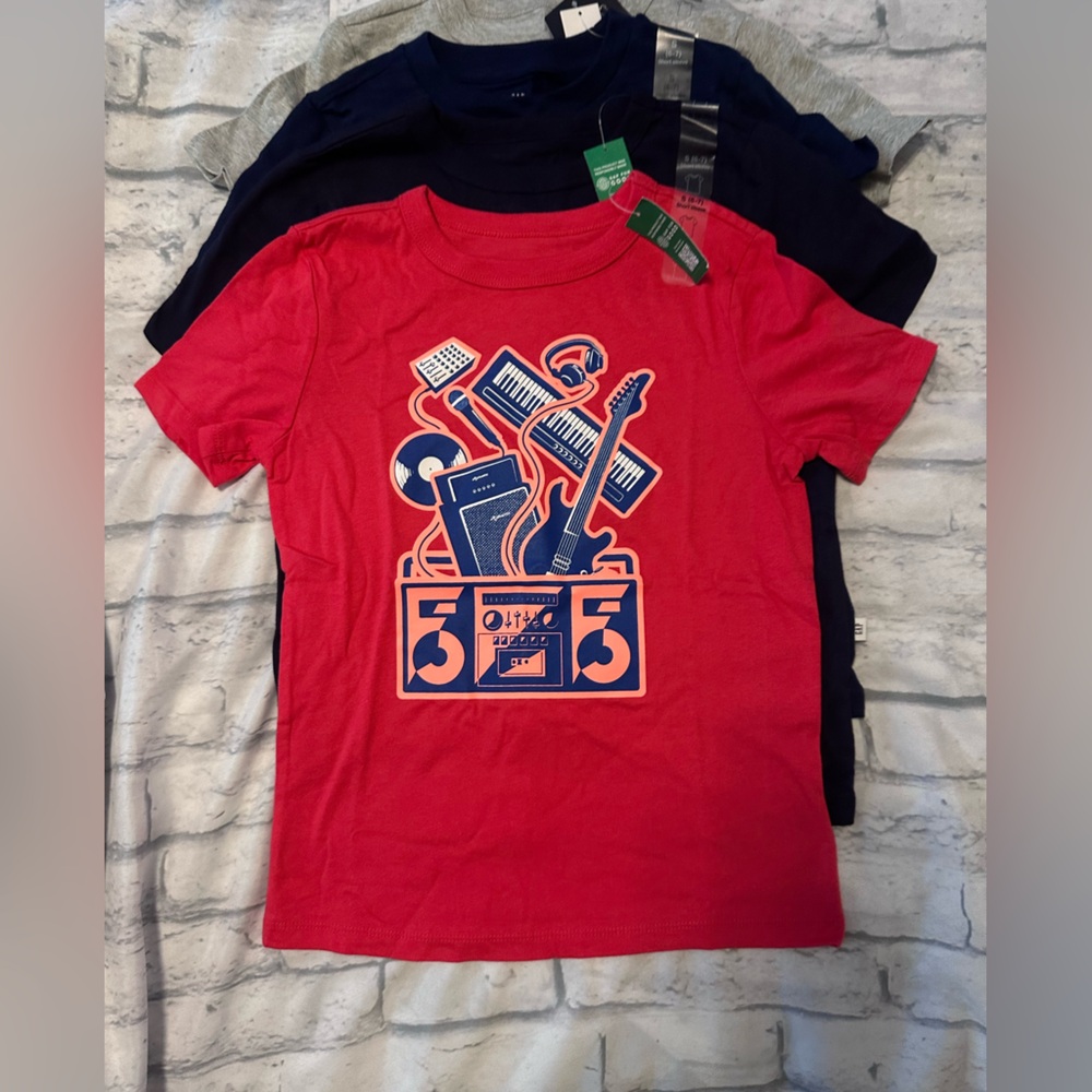 GAP Kids Red Graphic Tee
